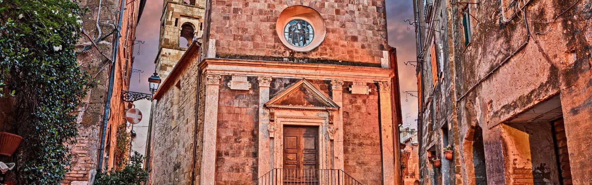 pitigliano chiesa di san rocco